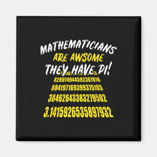 Imã Pi Day Math Science Engraçado Professor Dotado Men