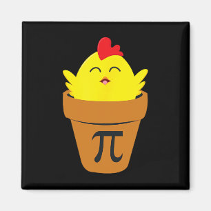 Imã Pi Day Math T Shirt Engraçado Pote De Frango T Shi