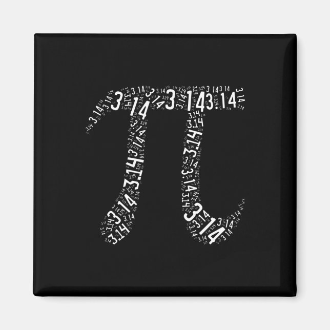 Imã Pi Day - Nerd - Love Math Pi Symbol - Kids (Frente)