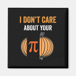 Imã Pi Day Shirt Pi Símbolo Onion Engraçado Matemática