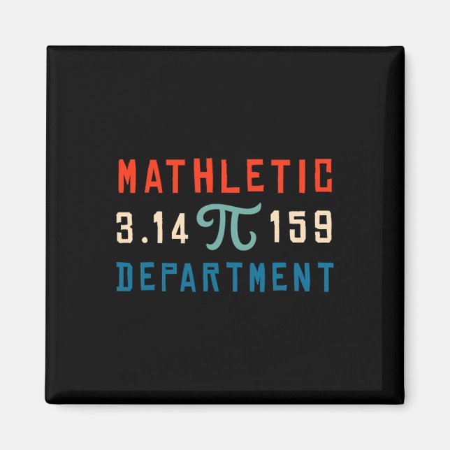 Imã Pi Dia 2025 Matemática do Lover Matemático Depar (Frente)