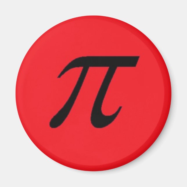 Imã Pi Magnet Vermelho (Frente)