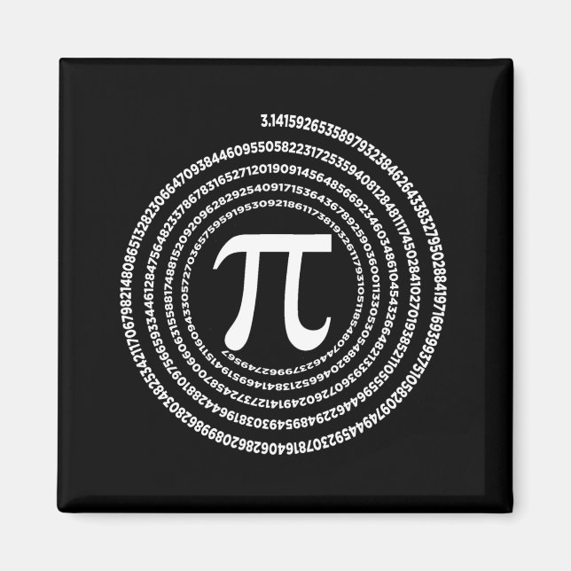 Imã Pi Matemática Pi Math (Frente)