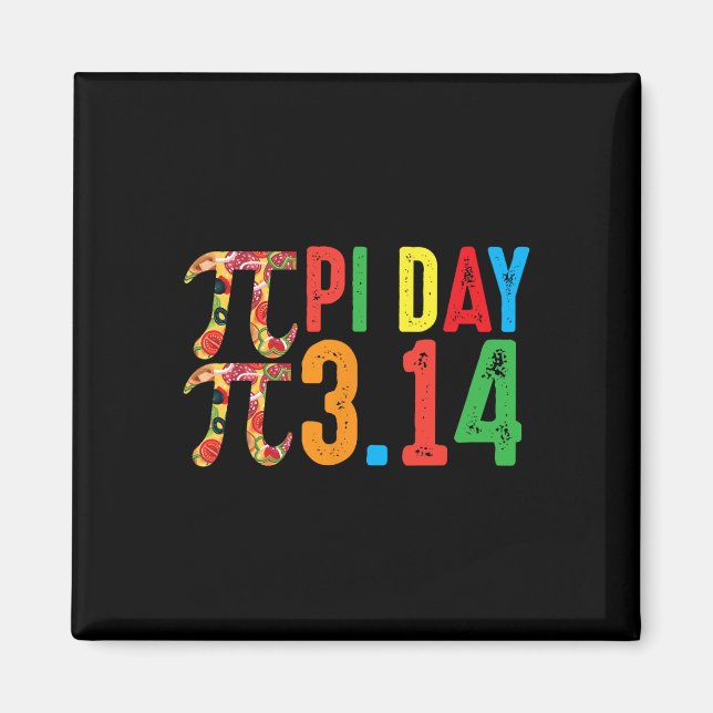 Imã Pi Math Science Stem Gift 3,14 Pi Dia 2 (Frente)