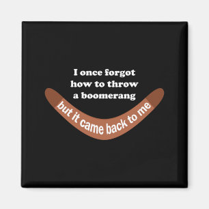 Imã Piada de Boomerang