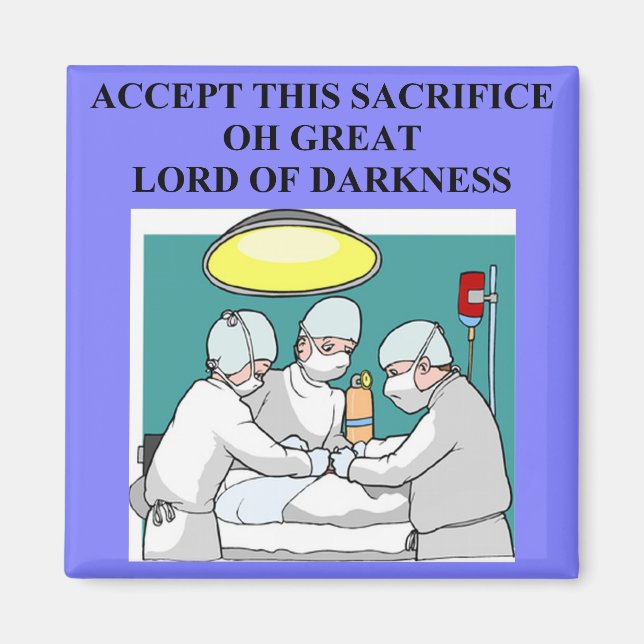 Imã Piada de doutor engraçado! (Frente)