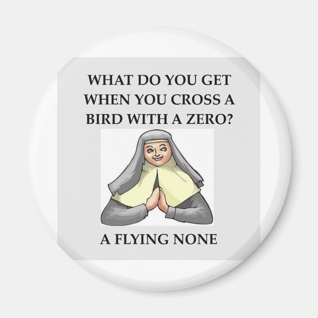 Imã piada matemática (Frente)