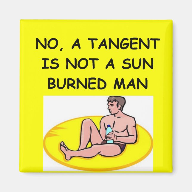 Imã piada matemática (Frente)