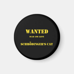 Imã Piada Quântica Divertida: O Gato de Schrödinger à