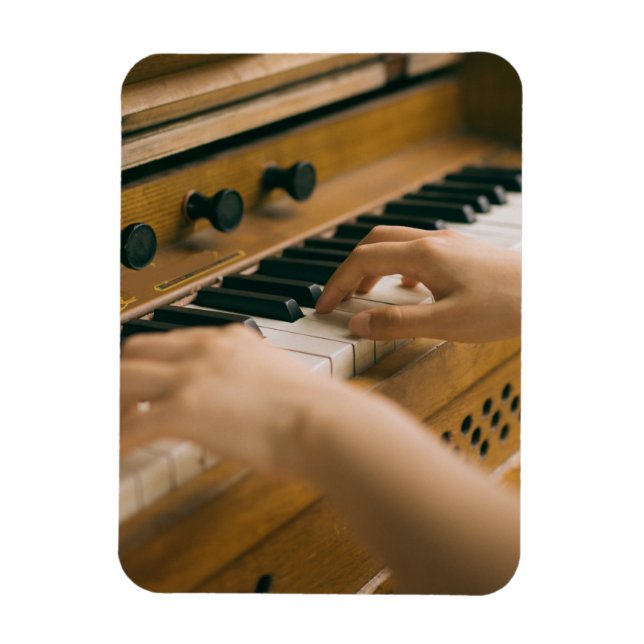 Ímã Piano bonito (Vertical)