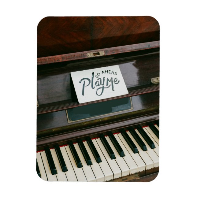 Ímã Piano bonito (Vertical)