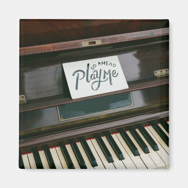 Imã Piano bonito (Frente)