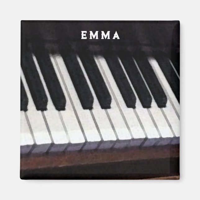 Imã piano personalizado (Frente)