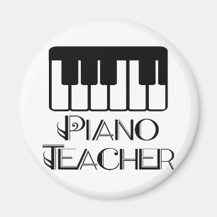 Imã Piano Professor Keyboard Music