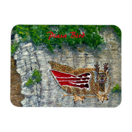 Ímã Piasa Bird Illinois Native American Legend