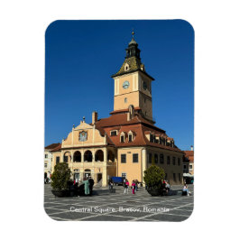 Ímã Piata Sfatului, Brasov, Romênia, em um