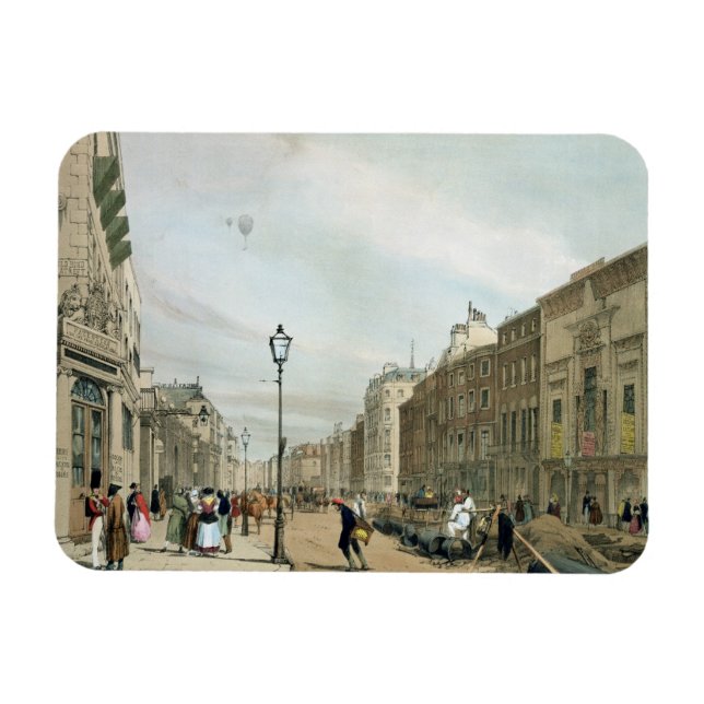 Ímã Piccadilly, do canto da Rua Velha Bond, de (Horizontal)