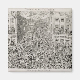 Imã Piccadilly durante a grande exposição, 1851