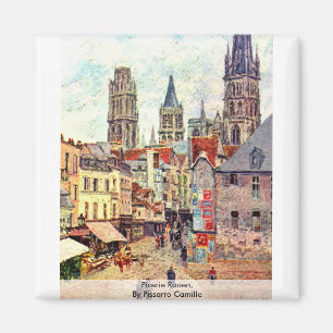 Imã Picerie Rouen, Por Pissarro Camille