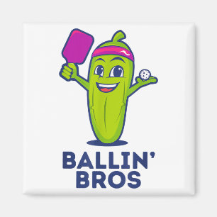 Imã Pickle Ballin' Bros - Oferece Amigos, Irmãos Ou