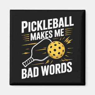 Imã Pickleball me faz dizer palavrões divertidos pickl