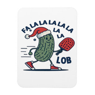 Ímã Pickleball no Natal