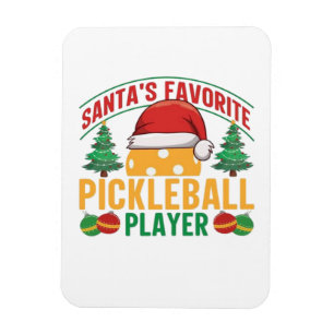 Ímã Pickleball no Natal
