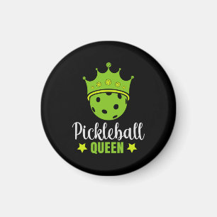 Imã Pickleball Queen Funny Pickle Queen