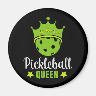 Imã Pickleball Queen Funny Pickle Queen