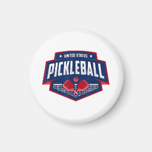 Imã Pickleball suporta jogador de picleball em equipe