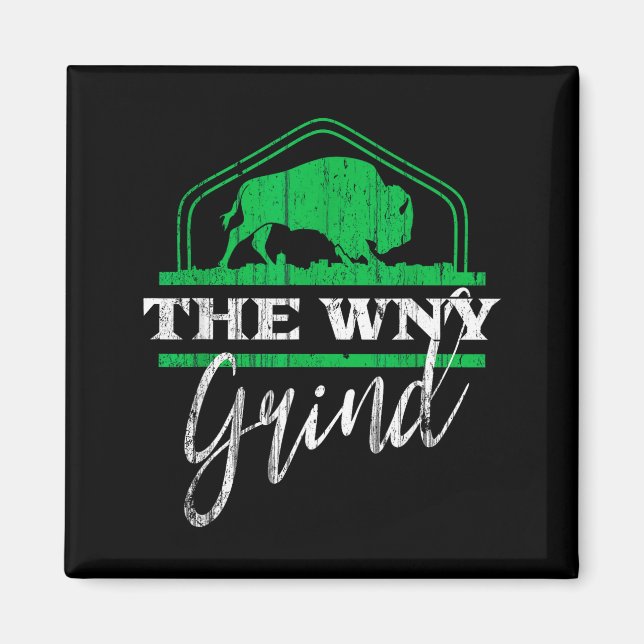 Imã Pickleball wny grind buffalo 716 oeste de Nova Yor (Frente)