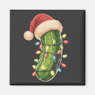Imã Picles de Natal Picles em Luzes de Natal Picles