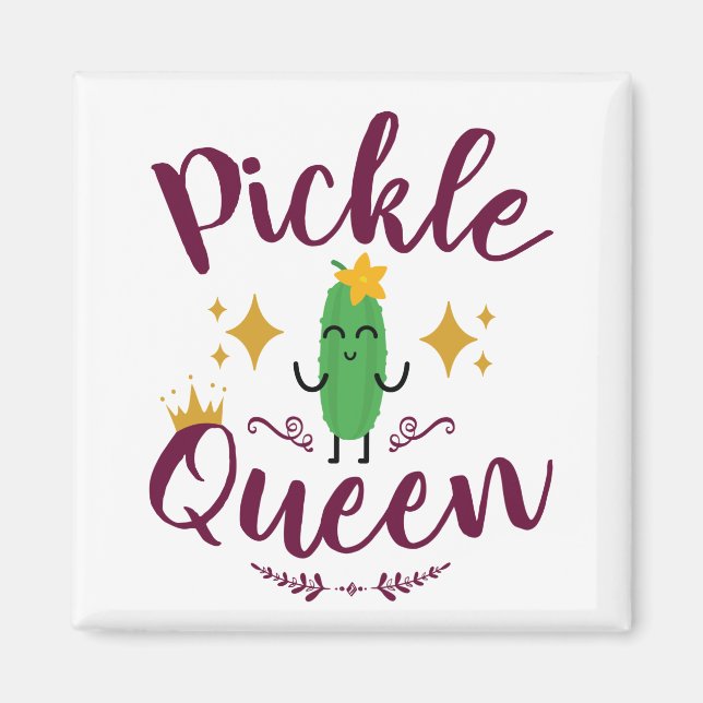 Imã Picles Queen Pickles Meninas (Frente)