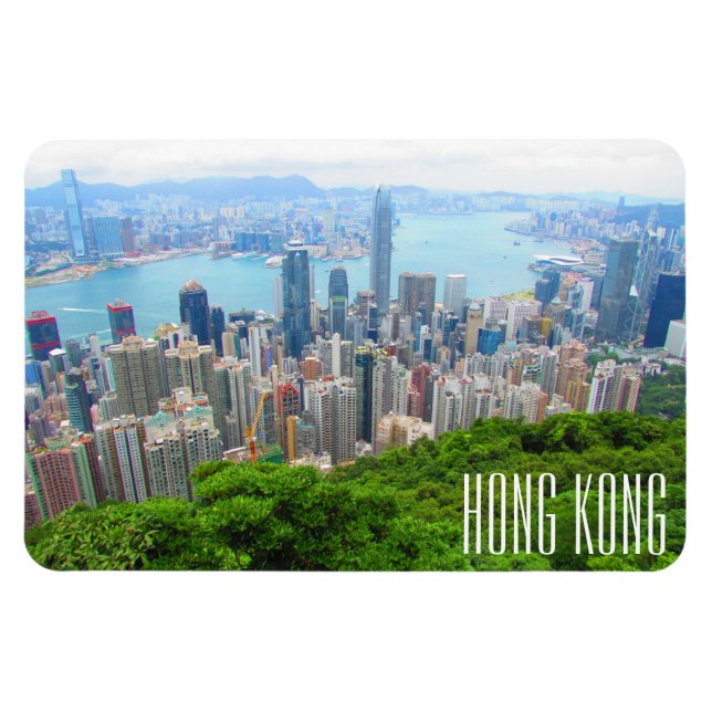 Ímã pico de hong kong victoria (Horizontal)