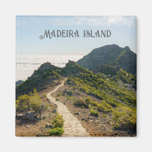 Imã Pico Ruivo caminhada paisagem, Madeira viagem