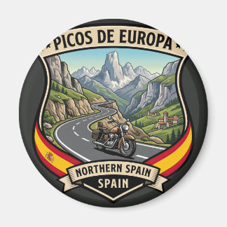 Imã Picos de Europa Estrada Cênica da Montanha Espanha