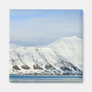 Imã Picos nevados Woodfjord Svalbard 2