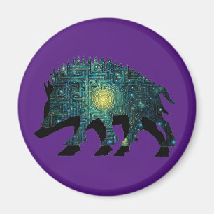 Imã Pictic Boar Maze