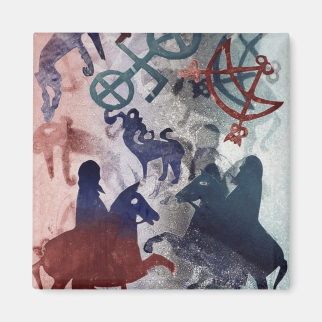 Imã Pictic Riders 1996 (Frente)