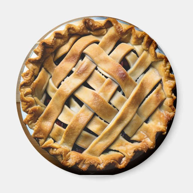 Imã Pie com uma crosta Rico (Frente)