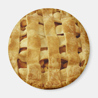 Imã Pie de Maçã Feita Americana