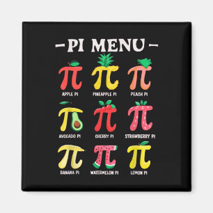 Imã Pie Menu Funny Pi Day Pi 3.14 Math Professor Pi Sy