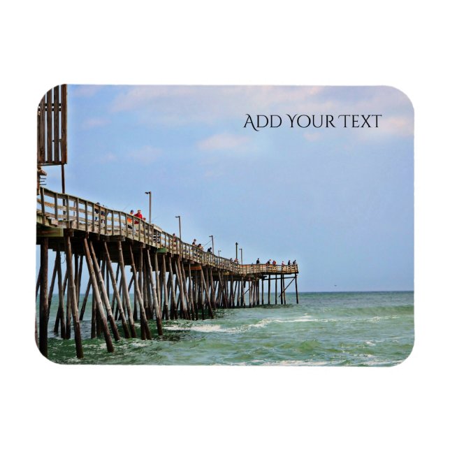 Ímã Pier de Pesca por Shirley Taylor (Horizontal)