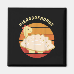 Imã Pierogi Polonês Pierogosaurus Polônia Dumplings Pi