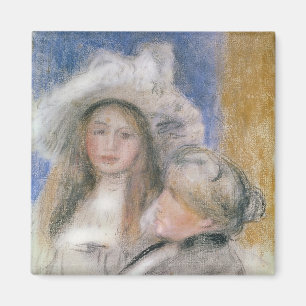 Imã Pierre A Renoir Berthe Morisot e a sua filha