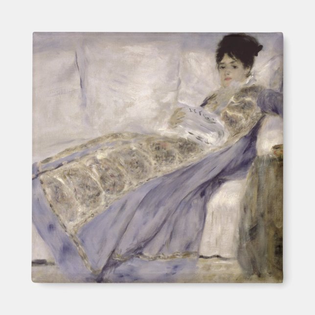 Imã Pierre A Renoir | Madame Monet em Sofá (Frente)
