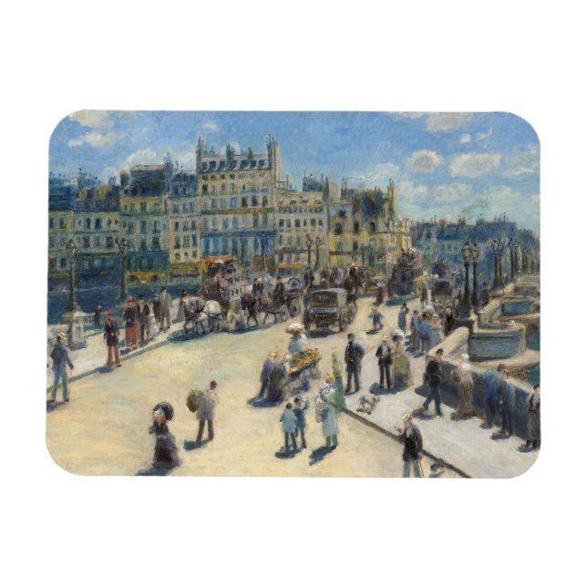 Ímã Pierre A Renoir | Pont Neuf, Paris (Horizontal)