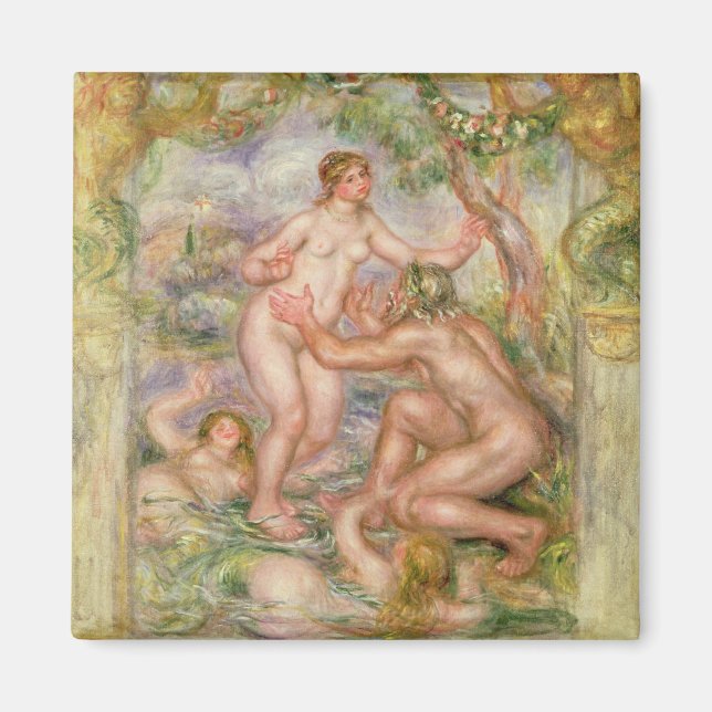 Imã Pierre A Renoir | Socorro fluindo para o Ródano (Frente)