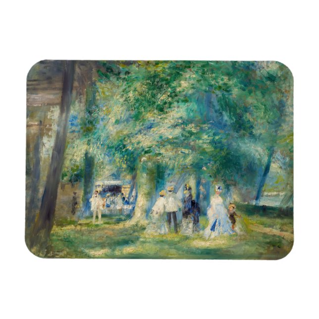 Ímã Pierre-Auguste Renoir - A Festa em Saint-Cloud (Horizontal)