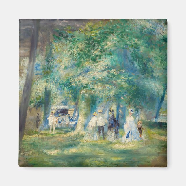 Imã Pierre-Auguste Renoir - A Festa em Saint-Cloud (Frente)